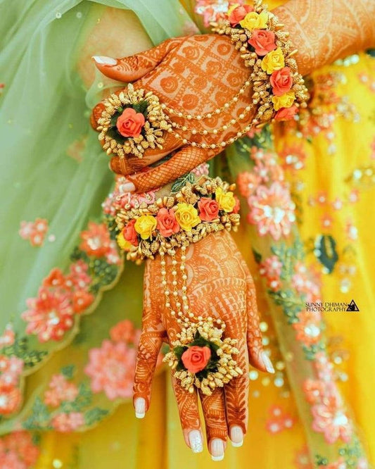Sunset Blossom Hand Gajray